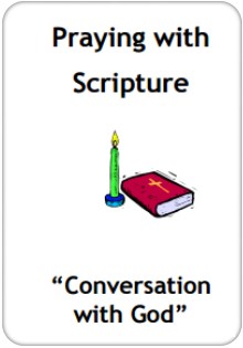 praying with scripture badge