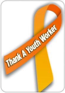 thank a youth worker badge